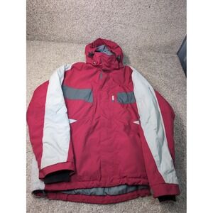Orage Air Project Mens Red Gray Ski Snowboard Jacket Size L G